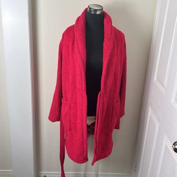 LASenza Hi Barbie Fuzzy Pink Robe Size Small & Medium - Picture 13 of 13